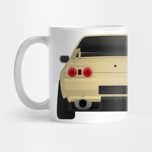 R32 rear Cream Mug